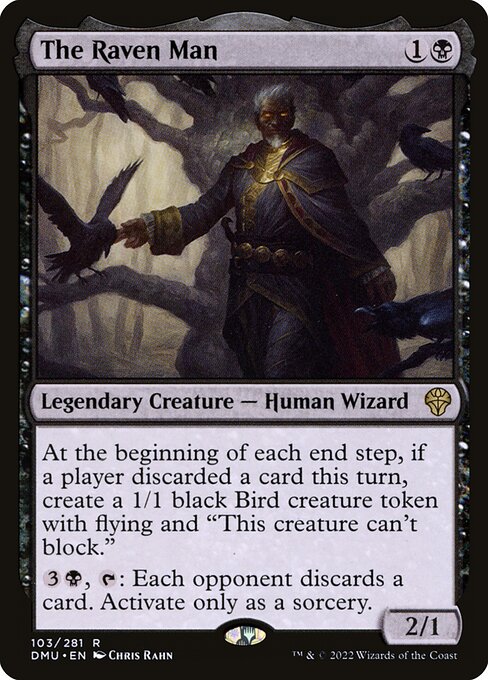 The Raven Man highlighted card art