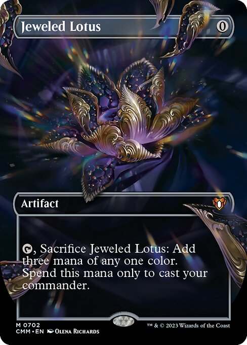 Jeweled Lotus from Commander Masters