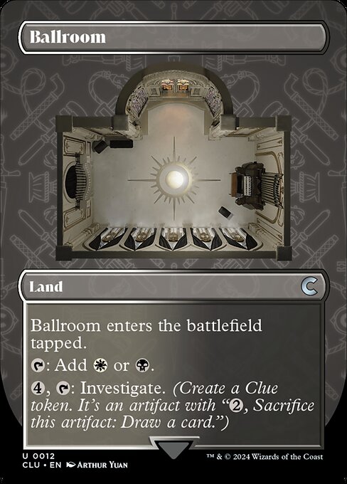 Ballroom highlighted card art
