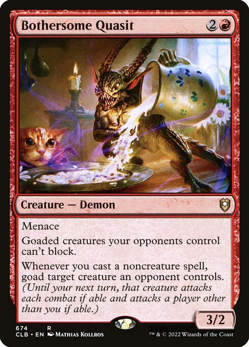 Bothersome Quasit from Commander Legends: Battle for Baldur's Gate