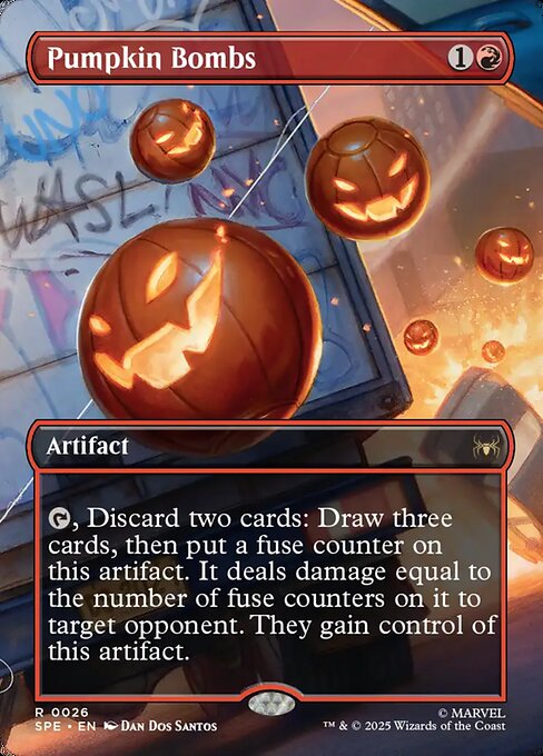 Pumpkin Bombs highlighted card art