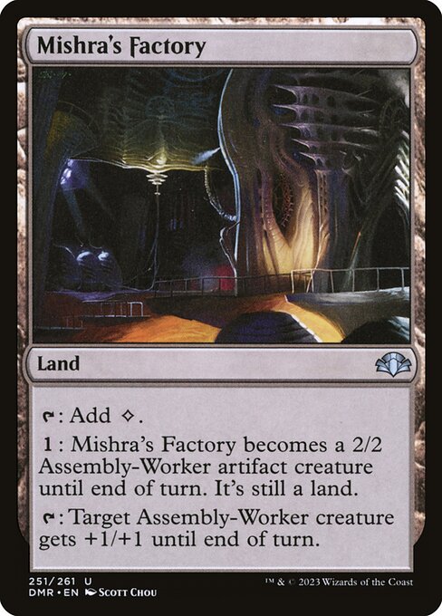 Mishra's Factory highlighted card art