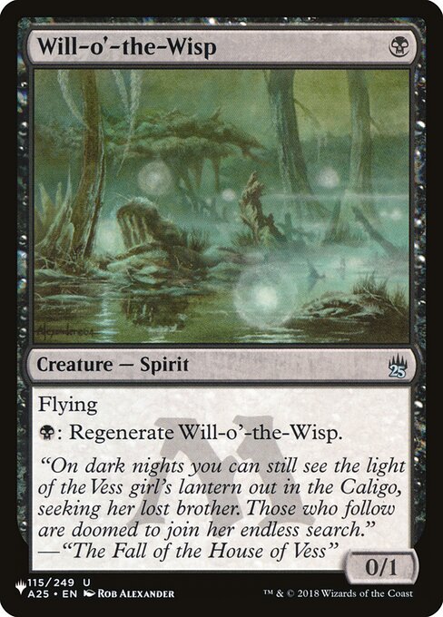 Will-o'-the-Wisp from The List