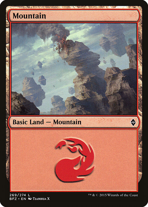 Mountain from Battle for Zendikar