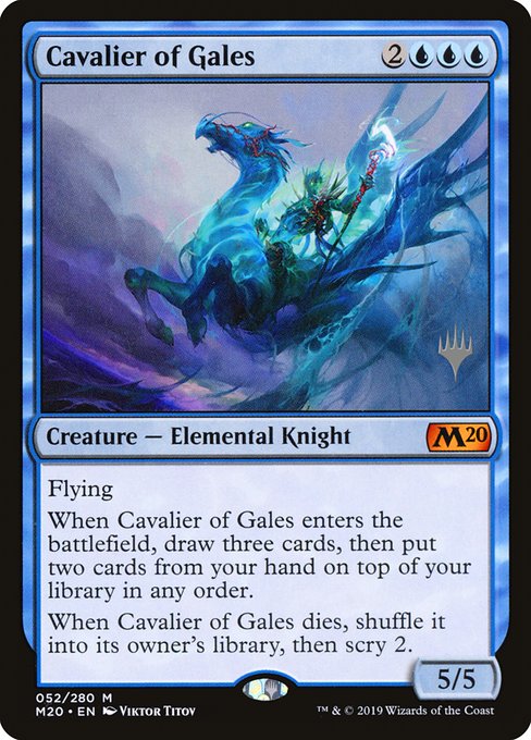Cavalier of Gales from Core Set 2020 Promos