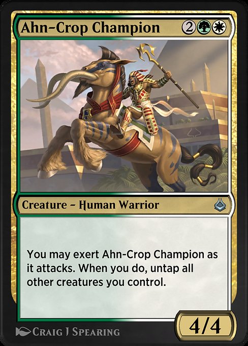 Ahn-Crop Champion highlighted card art