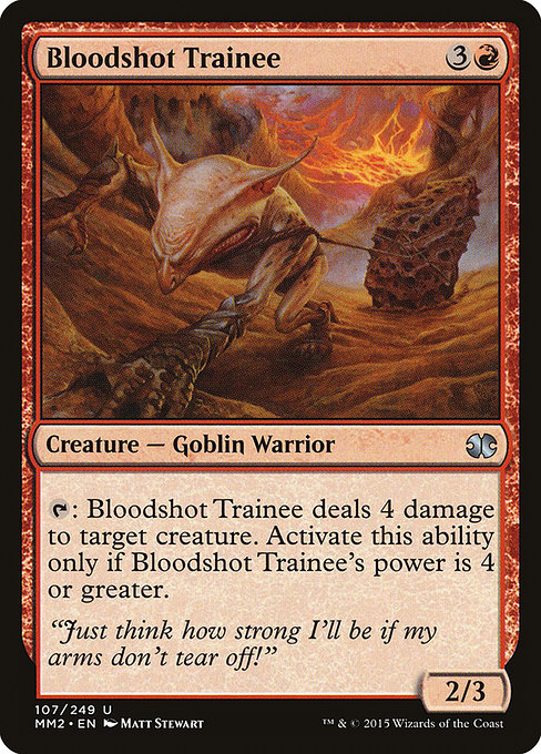 Bloodshot Trainee from Modern Masters 2015