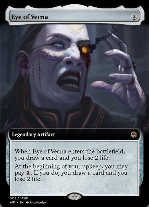 Eye of Vecna highlighted card art