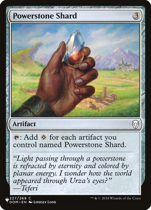 Powerstone Shard highlighted card art