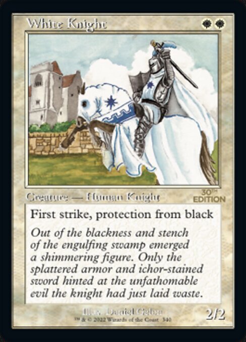 White Knight from 30th Anniversary Edition