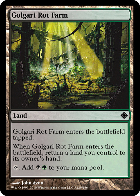 Golgari Rot Farm from Magic Online Theme Decks