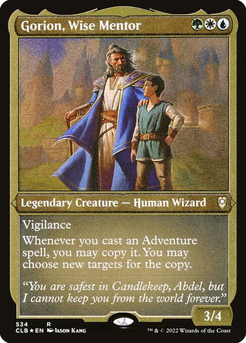 Gorion, Wise Mentor from Commander Legends: Battle for Baldur's Gate