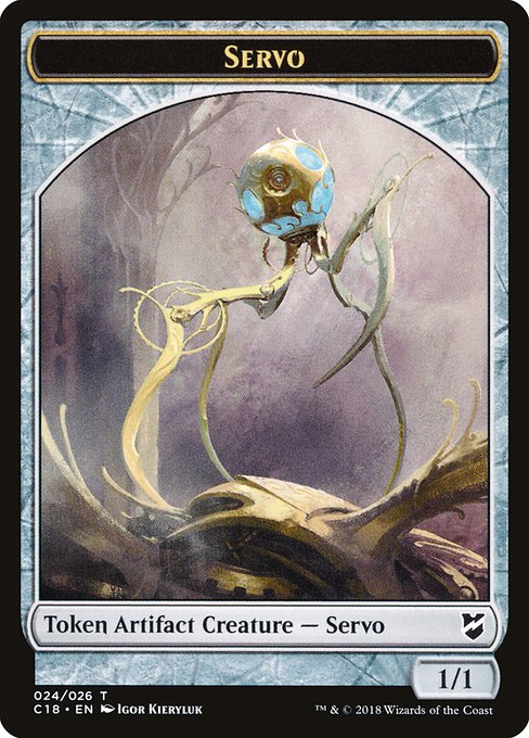 Servo from Commander 2018 Tokens