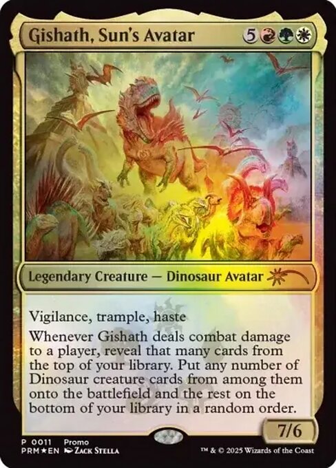 Gishath, Sun's Avatar from Media and Collaboration Promos