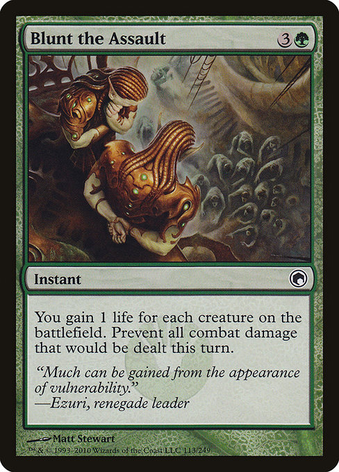 Blunt the Assault highlighted card art