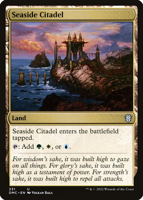 Seaside Citadel from Dominaria United Commander