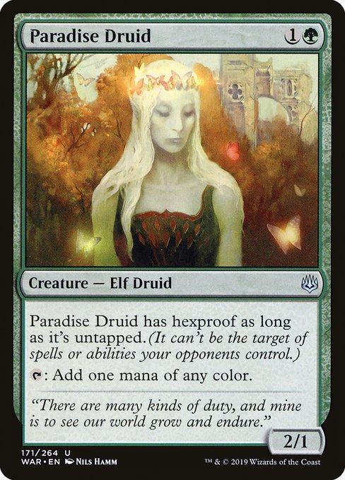 Paradise Druid from War of the Spark