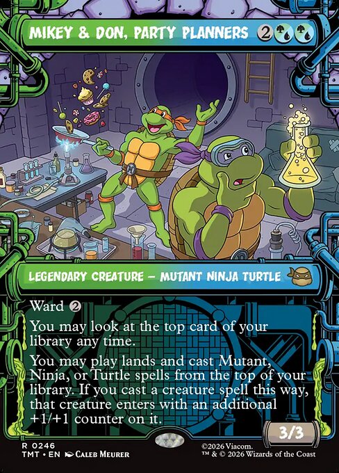 Mikey & Don, Party Planners from Teenage Mutant Ninja Turtles