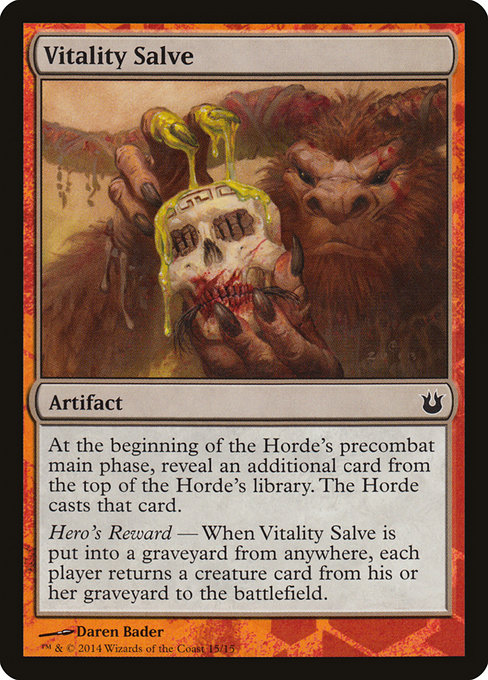 Vitality Salve highlighted card art