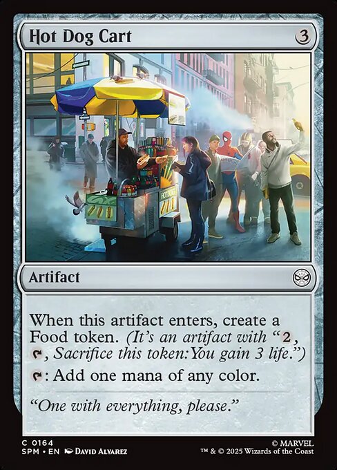 Hot Dog Cart highlighted card art