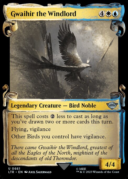 Gwaihir the Windlord highlighted card art