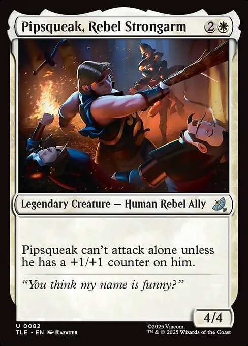 Pipsqueak, Rebel Strongarm from Avatar: The Last Airbender Eternal