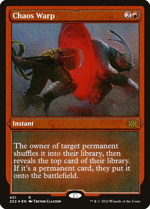 Chaos Warp from Double Masters 2022