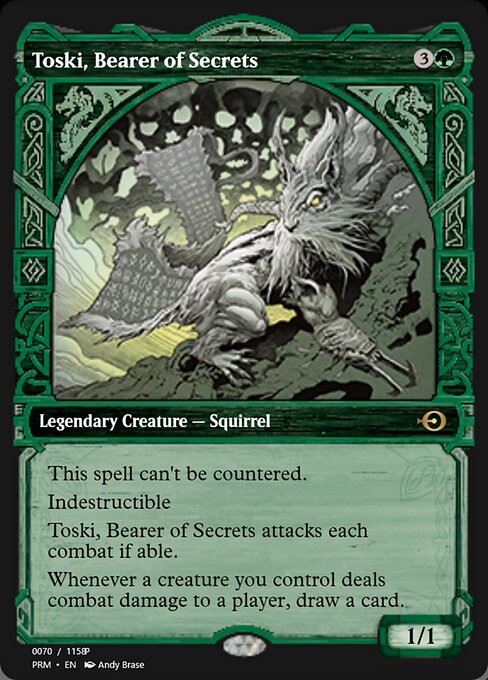 Toski, Bearer of Secrets from Magic Online Promos