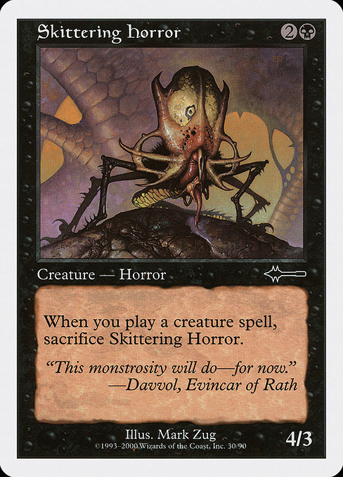 Skittering Horror highlighted card art