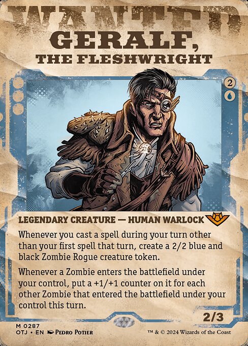 Geralf, the Fleshwright from Outlaws of Thunder Junction