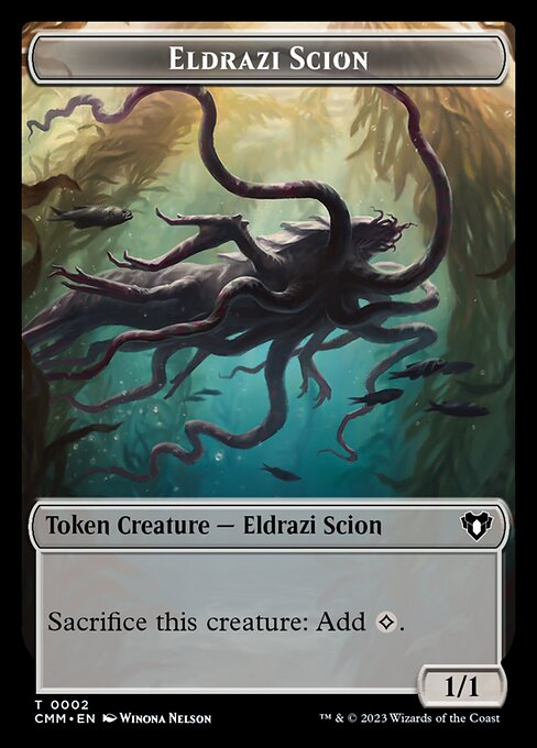 Eldrazi Scion from Commander Masters Tokens