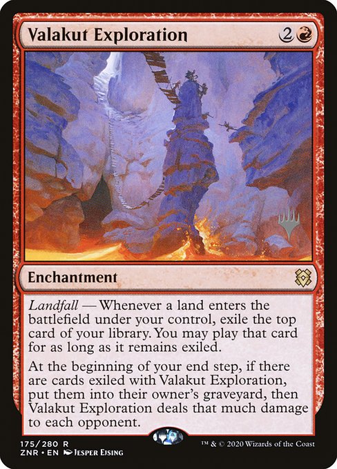 Valakut Exploration from Zendikar Rising Promos