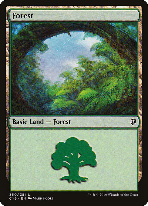 Forest from Commander 2016