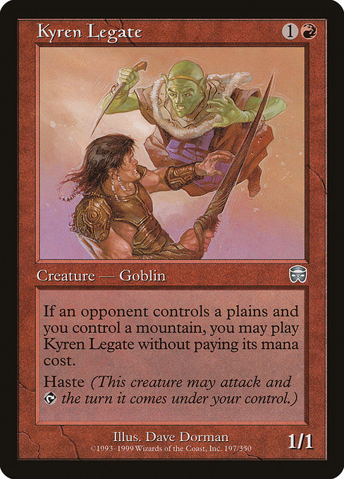 Kyren Legate highlighted card art