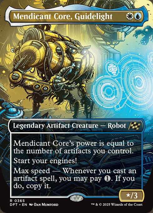 Mendicant Core, Guidelight highlighted card art