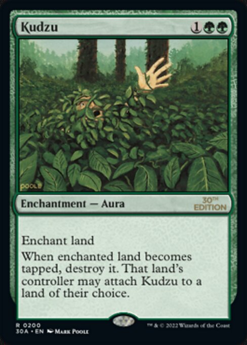 Kudzu highlighted card art