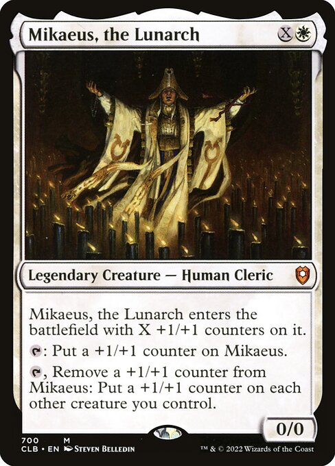 Mikaeus, the Lunarch from Commander Legends: Battle for Baldur's Gate