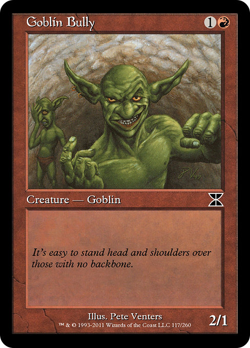 Goblin Bully highlighted card art