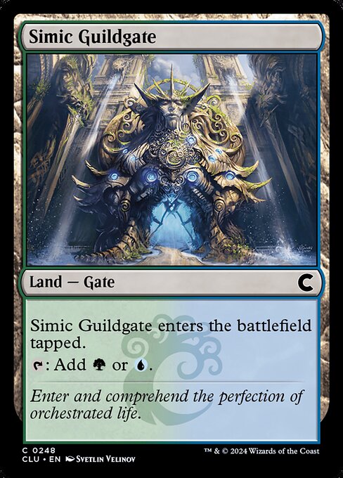 Simic Guildgate from Ravnica: Clue Edition
