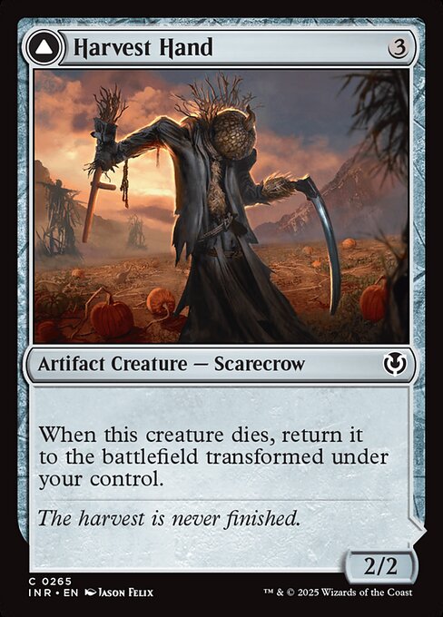 Harvest Hand // Scrounged Scythe from Innistrad Remastered