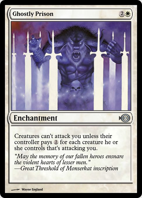 Ghostly Prison from Magic Online Promos