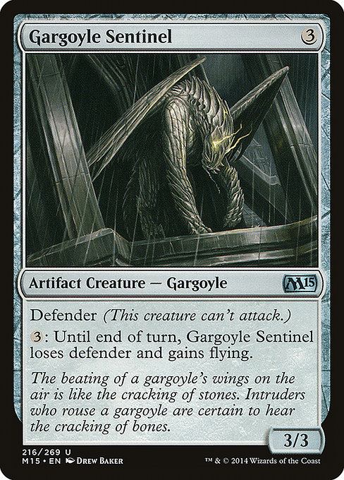 Gargoyle Sentinel from Magic 2015