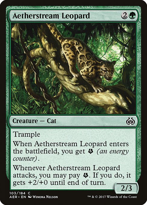 Aetherstream Leopard from Aether Revolt