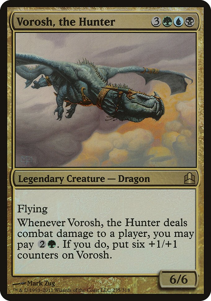Vorosh, the Hunter from Commander 2011 Oversized