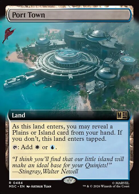 Port Town from Marvel Super Heroes Commander