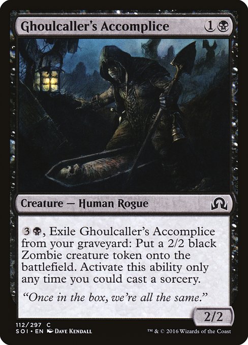 Ghoulcaller's Accomplice from Shadows over Innistrad