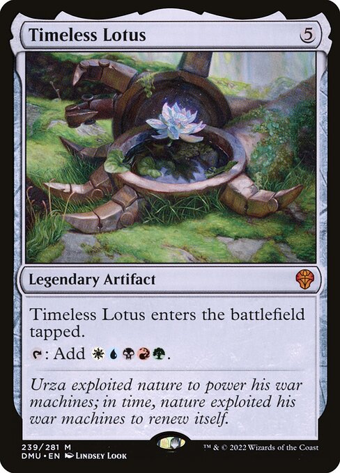 Timeless Lotus highlighted card art
