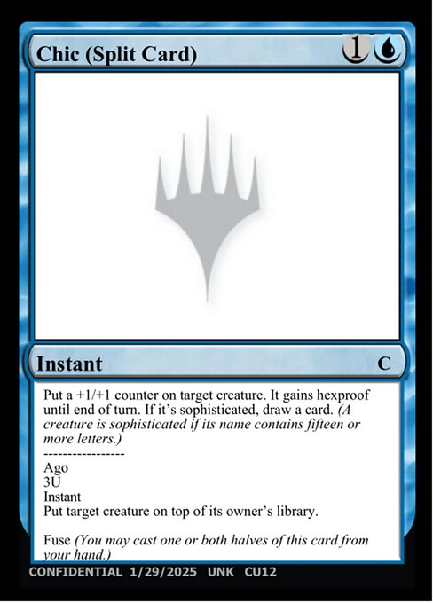 Chic // Ago highlighted card art