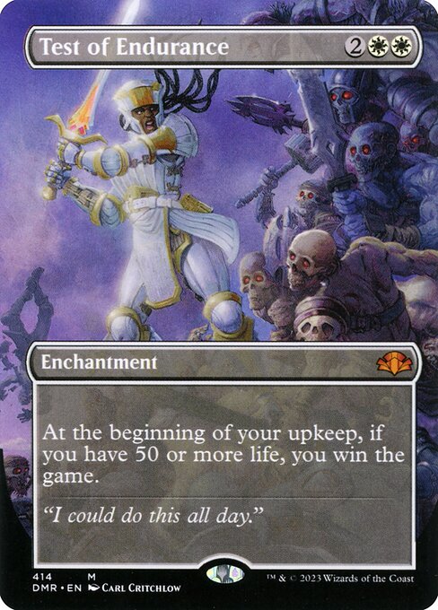 Test of Endurance from Dominaria Remastered