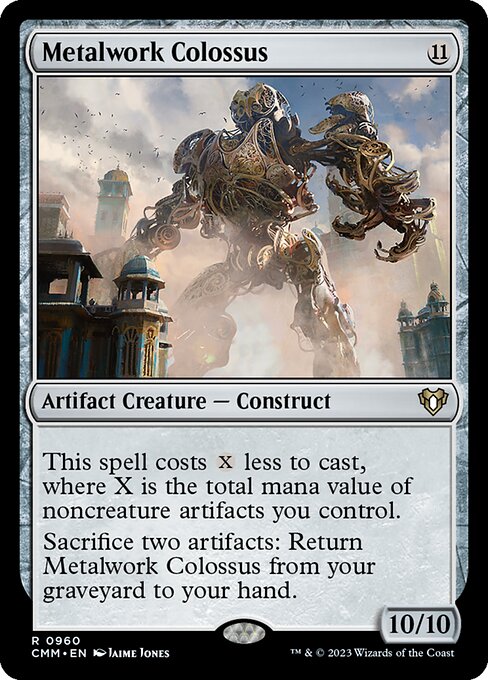 Metalwork Colossus highlighted card art